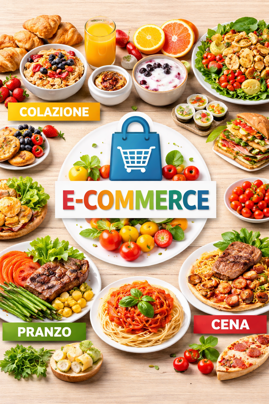 Ecommerce Colazione, Pranzo e Cena